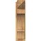 Ekena Millwork Balboa Rough Sawn Arts and Crafts Outlooker, Western Red Cedar, 8"W x 20"D x 32"H OUT08X20X32BOA03RWR - alternate 3